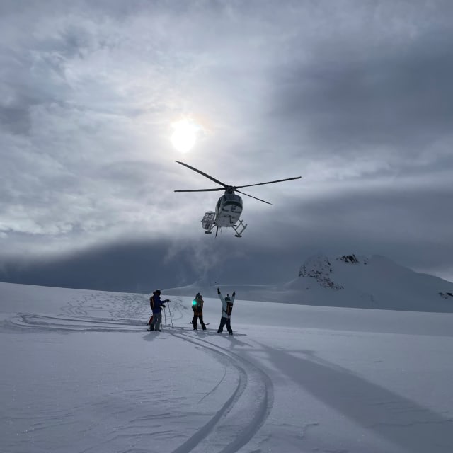 Heli-Skiing photo from March 26, 2025